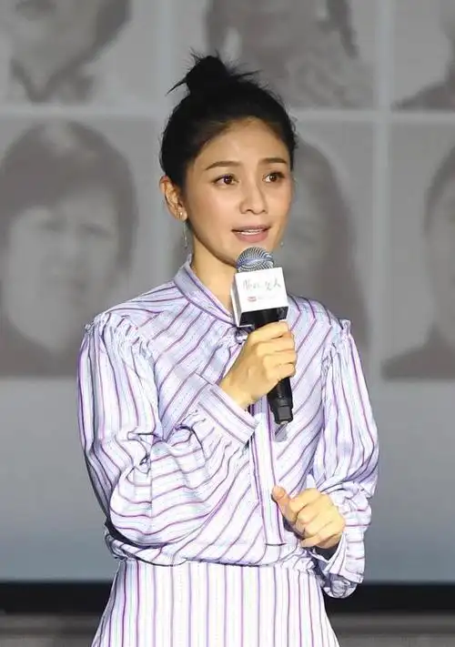 沙溢妻子胡可美照清新气质谁人不喜欢