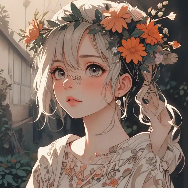 动漫女生头像94可爱又迷人 动漫女生的世界总是充满了梦幻与色彩