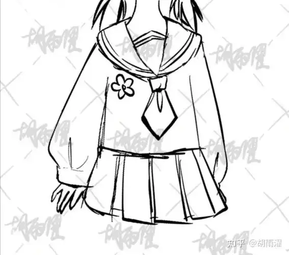 到了少女年纪,领结不要扔,配饰也能用,穿水手服.