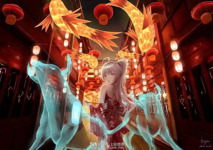 插画后期练习日韩插画提高晋级训练