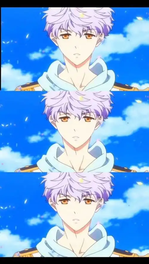 这种紫发帅哥你爱了吗?