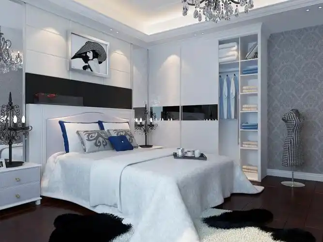 卧室衣柜定制装修效果图