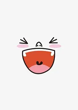 大笑的表情(1588x2246)png卡通人物工作表情(3072x4107)psdpng卡通