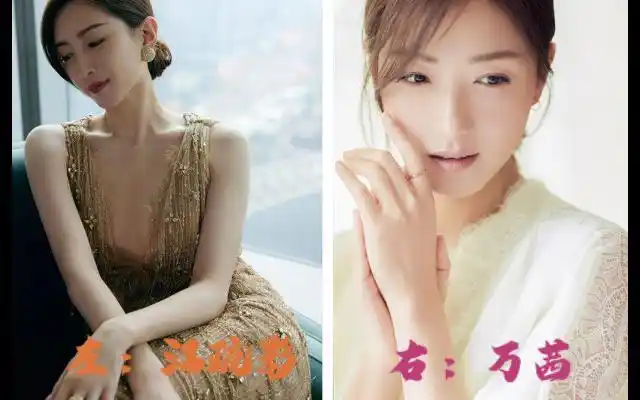 明星"真像呀"系列——"万茜"和"江疏影"