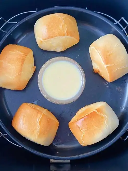 非油炸零失败75空气炸锅版奶香炸馒头