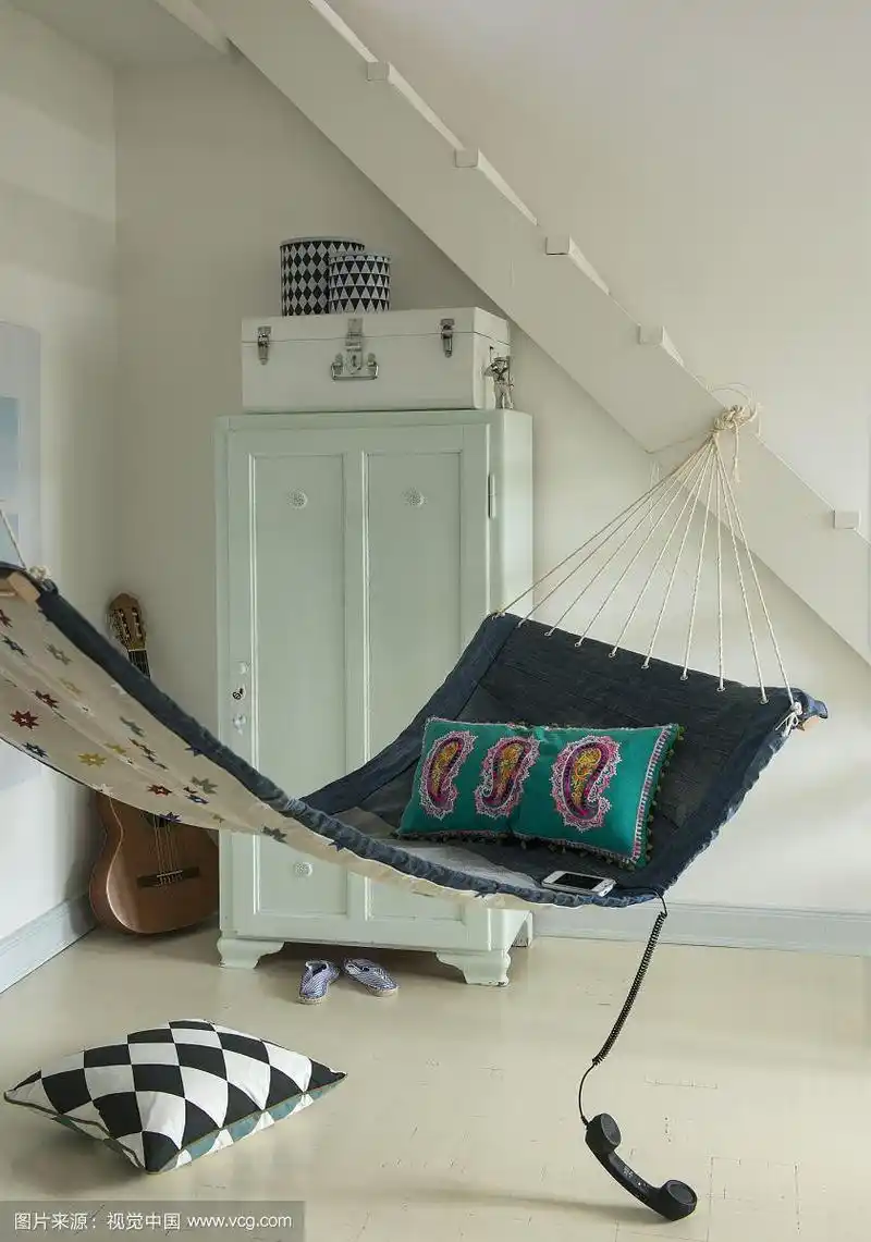 自制的牛仔吊床