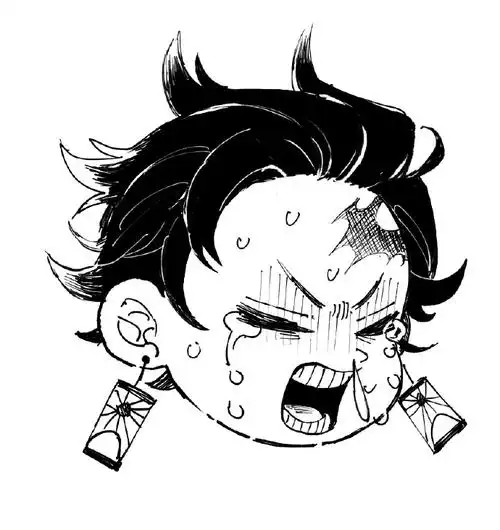 鬼灭之刃##灶门炭治郎#炭炭表情包,麻吉卡哇伊04 525552