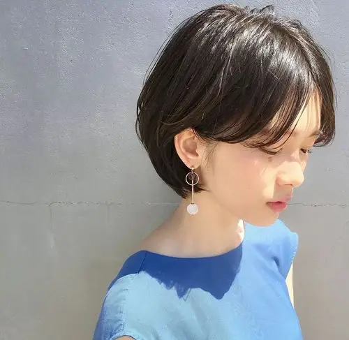 你们要的小清新日系短发齐耳照