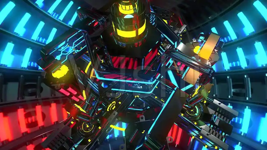 4k酷炫荧光动感酒吧夜店氛围vj4