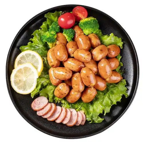 德国黑胡椒烤肠火锅肠烧烤香肠热狗德式肉肠一口肠1000g