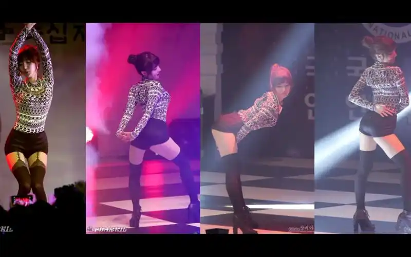 stellar     朱敏希    提线木偶     丸子头黑丝袜