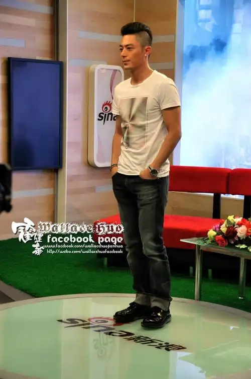 霍建华 全身bling bling～ 2014.07《战长沙》北京宣传