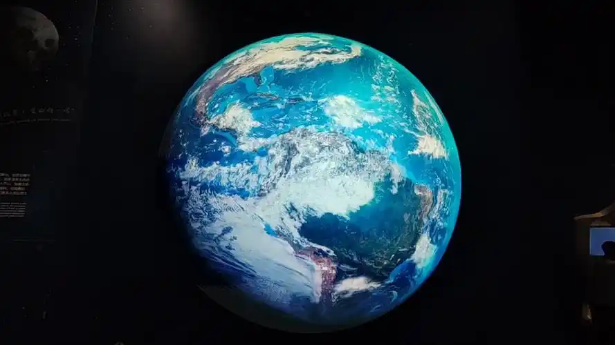 从太空视角看地球