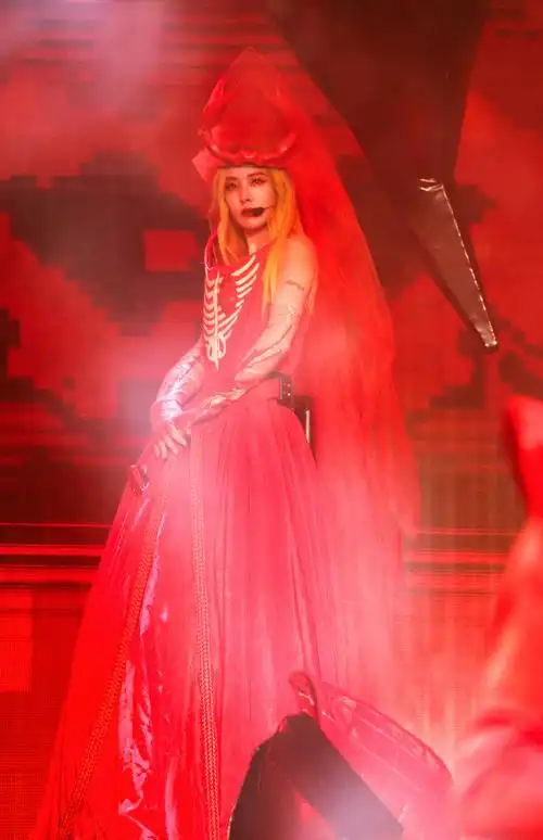 蔡依林上海演唱会##蔡依林演唱会军训式应援