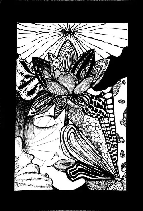 黑白装饰画|平面|其他平面|炸雪wx_原创作品-站酷(zcool)