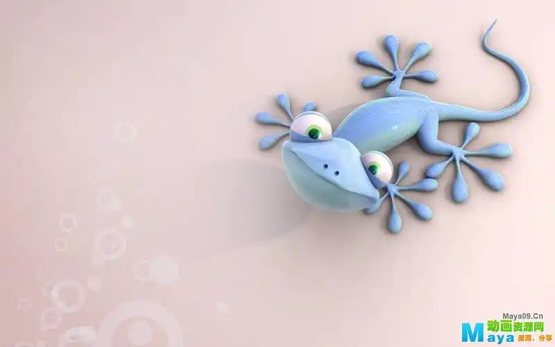 非常可爱超萌又搞笑的卡通三维动物角色参考图,壁纸打包下载!