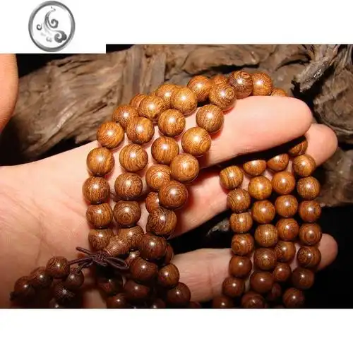 jimi金丝檀木手串文玩佛珠木质手串男丝檀手串高密老料108颗手链