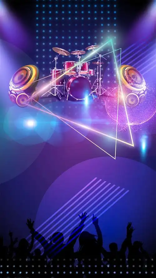 炫彩音乐音乐节电子音乐节演唱会_高清jpg图片psd设计素材_墨鱼部落格