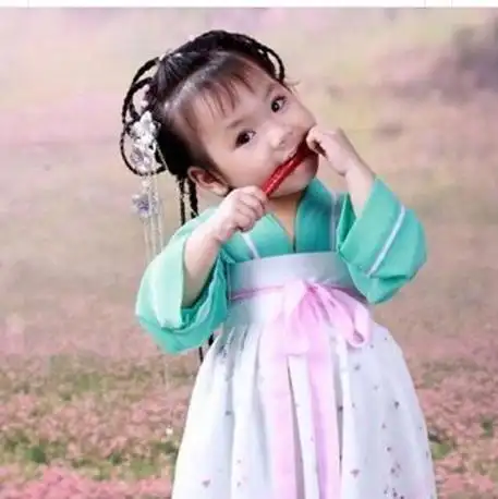 小女孩古代发型如何扎