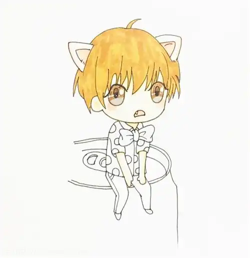 王俊凯动漫简笔画步骤