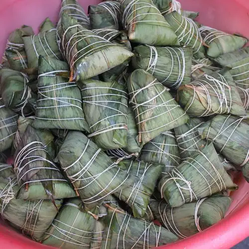 美珍粽子 白米粽180g两个装妈妈现包 良心用料 还原真实的美味