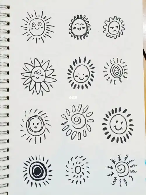 零基础控笔练习儿童简笔画步骤分解图