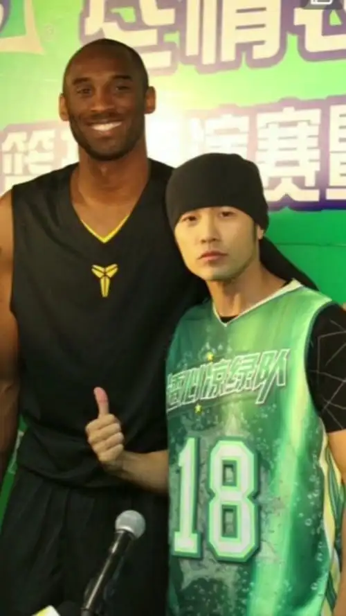 周杰伦和科比合作过几次 - 抖音