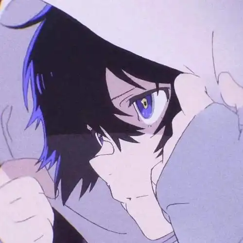 动漫头像男生悲伤头像谈恋爱的是你分手的也是你非主流男生伤感图片