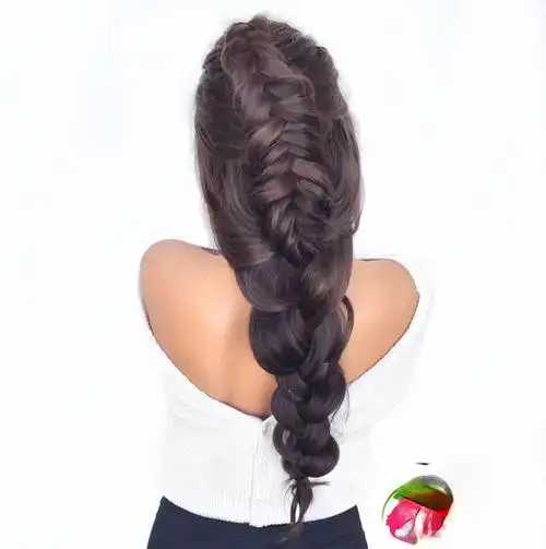 【图】夏季长发清凉扎发 长发扎发编发图片大全_时尚发型_发藏网