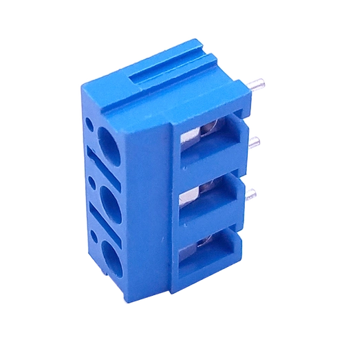 75mm螺钉pcb接线端子kf370dg370凤凰环保蓝色接线连接器