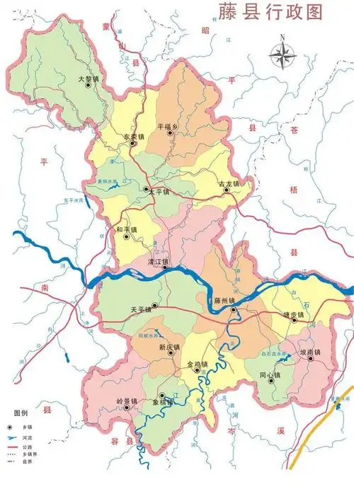 民国时期广西四大名镇(广西一个县人口近108万)(2)