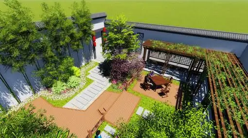 农村别墅庭院景观设计不注意这些问题,就无法展现庭院之美!