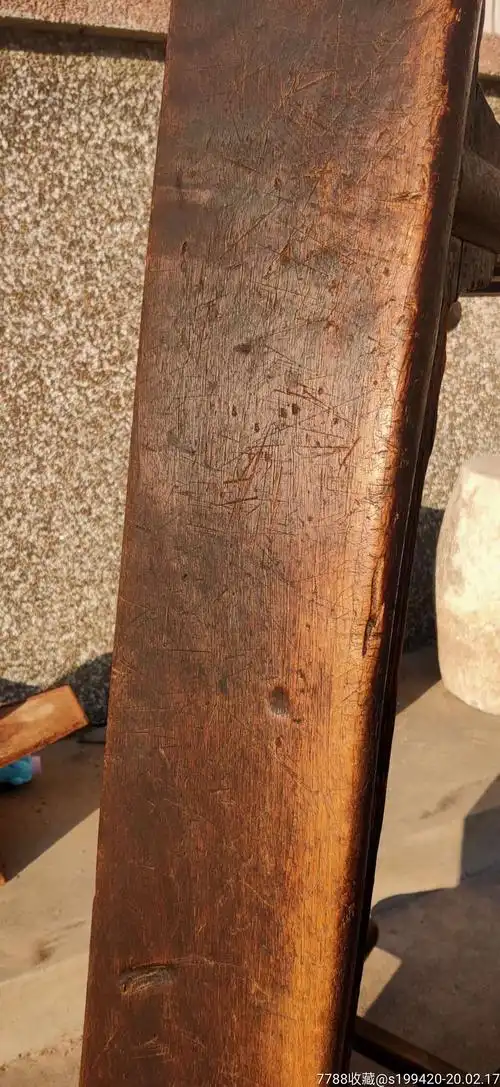 明代金丝楠木书房凳牢固全品细腿高个头包老保真规格991753