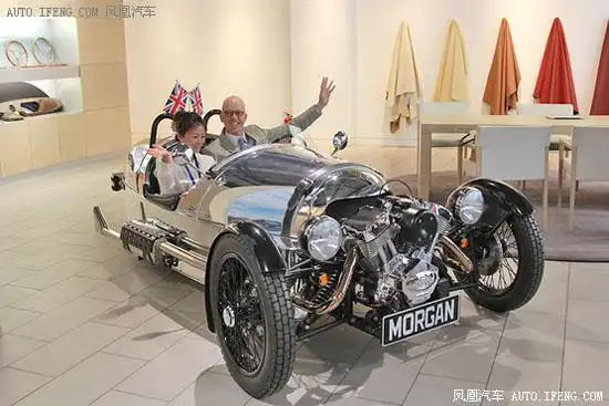摩根三轮车亮相中国 限量版91万元起售