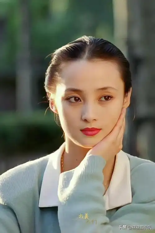 年轻时的蒋勤勤清纯脱俗这真的可以说是颜值天花板了