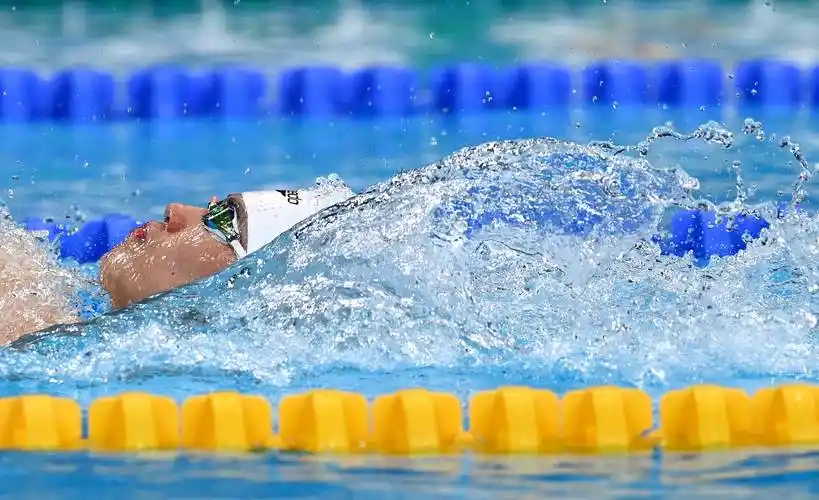 游泳——男子200米个人混合泳决赛赛况