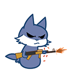 开枪qq动态表情 qq动漫表情 qq群表情 qq表情大全 qq表情