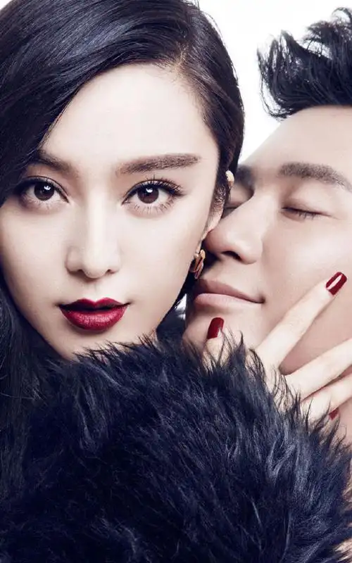 范冰冰李晨情侣写真图片下载,明星