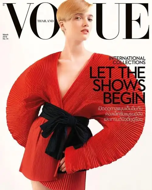 今日人像|国际权威时尚杂志《vogue》封面摄影之泰国,土耳其,乌克兰篇