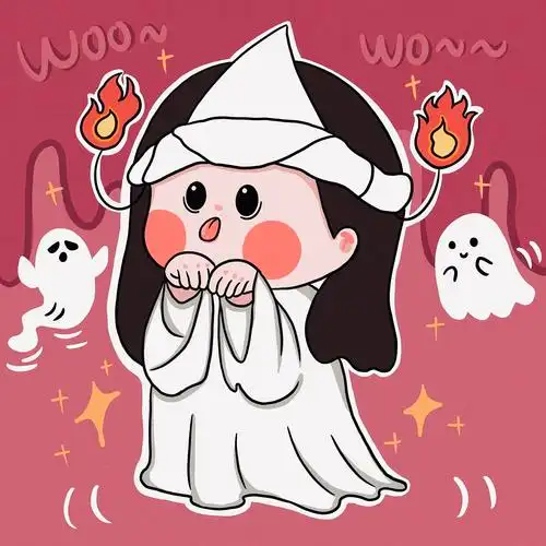 万圣节可爱鬼