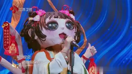 《蒙面唱将猜猜猜5》仙女赐福李雪琴《如果我不是我》,温柔嗓音唱出