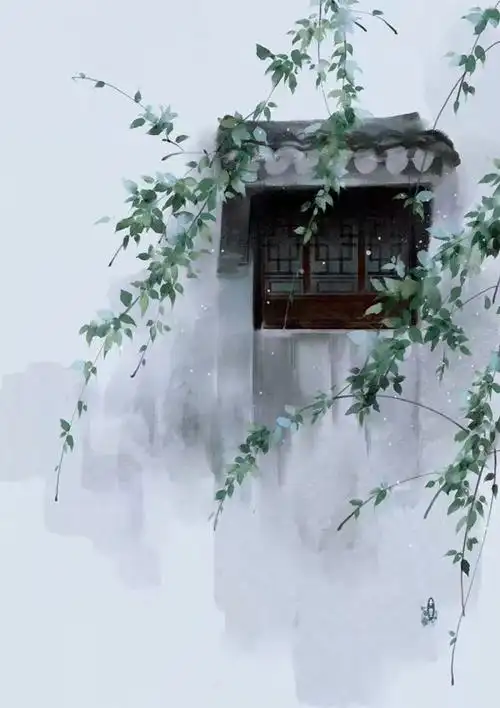 古风江南烟雨