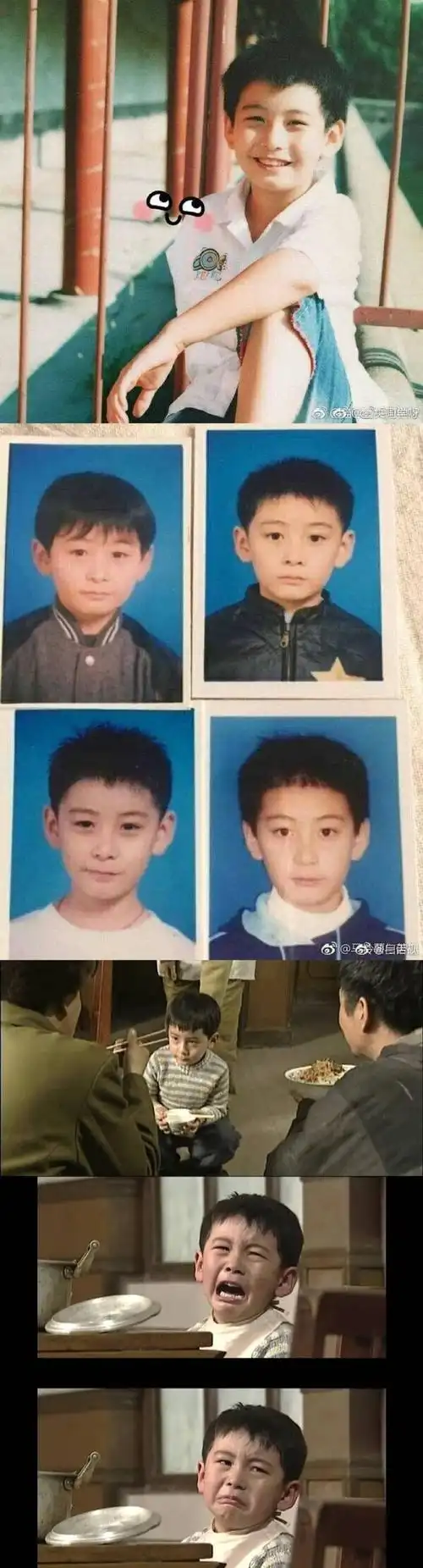 4,张新成    看来张新成从小就跟妈妈的关系好,骑个小猴子真的太萌啦.