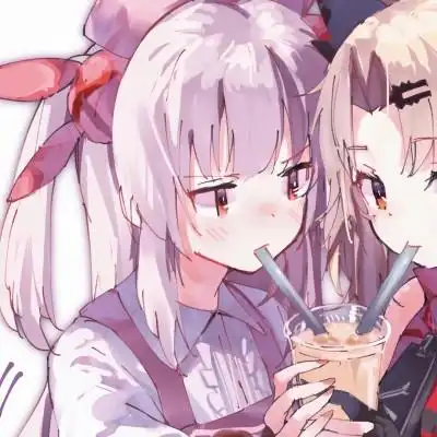 动漫头像闺蜜2张