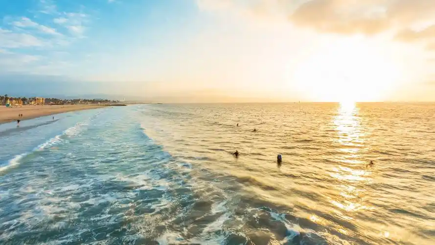 威尼斯海滩4k高清动态桌面壁纸