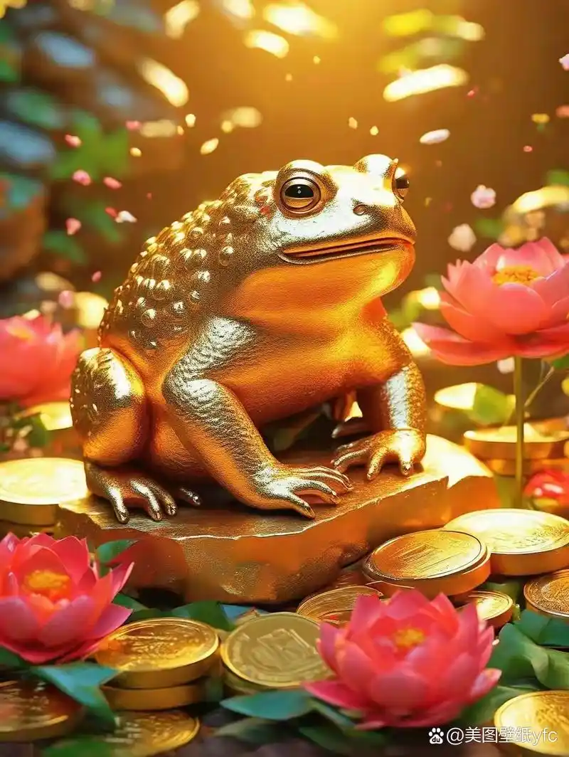 95漂亮的金蟾壁纸95