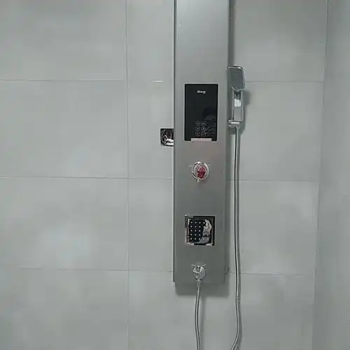 reg雷哲集成热水器即热式电热水器一体式家用洗澡速热淋浴屏q1不带盘