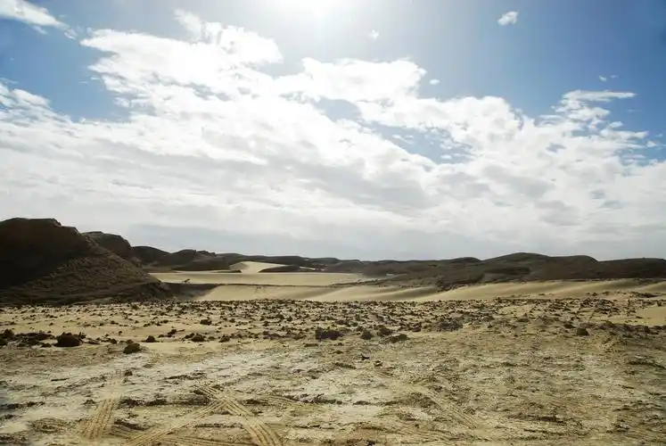 青海无人区雅丹地貌