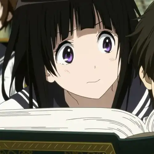 情侣头像,冰菓,千反田爱瑠