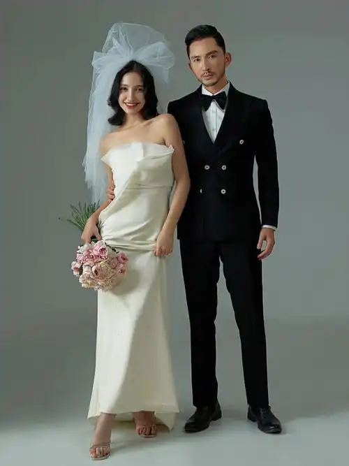 简约高级感婚纱照献给真实自然的你们